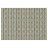 Beige Aquamarin Blue Green Taupe Brown Tribal Must Tischdecke (Vorderseite (Horizontal))