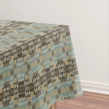 Beige Aquamarin Blue Green Taupe Brown Tribal Must