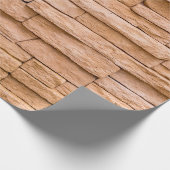 Beige aus Textilien nah Geschenkpapier (Ecke)