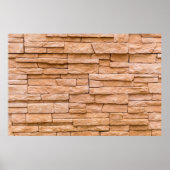 Beige aus Textilien nah Poster (Vorne)