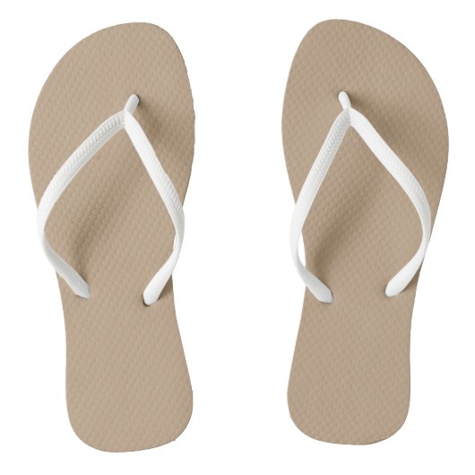 Beige Badesandalen (Fußbett)