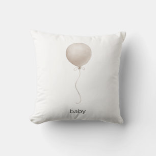 Beige Balloon Kissen