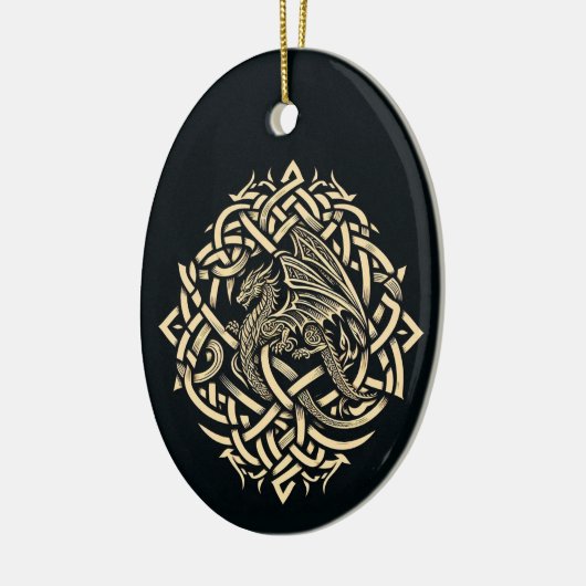 Beige Beast Keramik Ornament (Links)