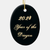 Beige Beast Keramik Ornament (Hinten)