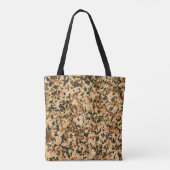 Beige, Beige, Braun und Schwarz Tasche (Rückseite)