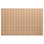 beige Blätter Stoff (Yard (91,4 cm))