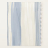 Beige Blue Planer (Rückseite)