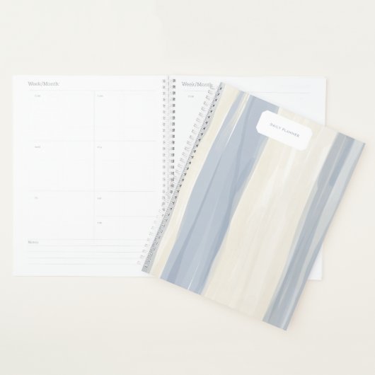 Beige Blue Planer (Anzeige)