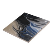 Beige Blue Relief Stones Keramik Tile Fliese (Seite)