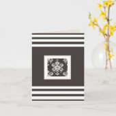 Beige Blume Karte (Gelbe Blume)