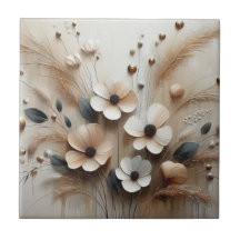 Beige Blumenstrauß
