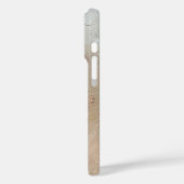 Beige Blush Boho Floral Case-Mate iPhone Hülle (Rückseite / Links)