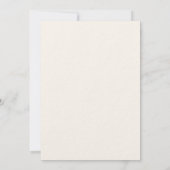 Beige Bogen rosa Blumengestelle Architektur Luxus Einladung (Rückseite)