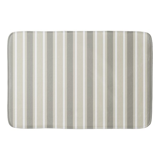Beige Bonbons Badematte (Vorderseite)