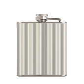 Beige Bonbons Flachmann (Rückseite)