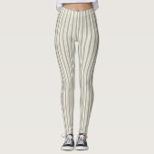 Beige Bonbons Leggings (Vorderseite)