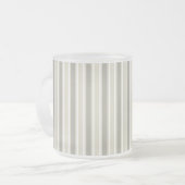 Beige Bonbons Mattglastasse (Vorderseite Links)