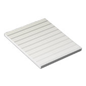 Beige Bonbons Notizblock (angewinkelt)