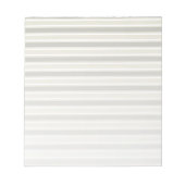 Beige Bonbons Notizblock (Vorderseite)