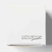 Beige Bow Retro Heart Coquette Cake Galentine Geschenkschachtel (Oben)