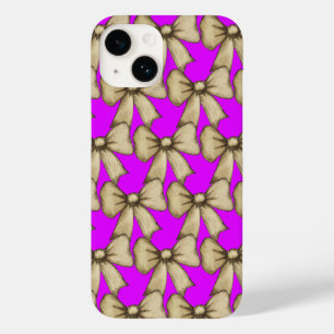 Beige Bows sind spezielle Case-Mate-iPhone-Fall Case-Mate iPhone 14 Hülle