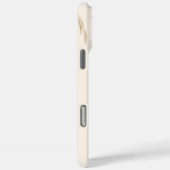 Beige Braune Ästhetische Florale Linktree Hintergr Case-Mate iPhone Hülle (Rückseite / Rechts)