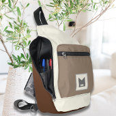 Beige braune City-Accessoires Crossbody-Tragetasch Crossbody Bag