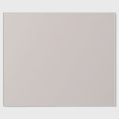Beige braune Farbe | Classic | elegant Geschenkpapier (Flach)