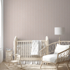 Beige-braune Muster Tapete