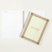 Beige Brown Rustic Islamic Geometric Single Border Planer (Anzeige)