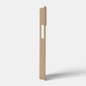 Beige Case-Mate iPhone Hülle (Rückseite / Rechts)