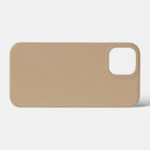 Beige Case-Mate iPhone Hülle (Rückseite (Horizontal))