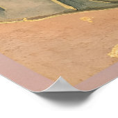 Beige Chinese Poster (Ecke)