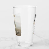 BEIGE CLASSIC ELEGANT COUPLE ADD QR SAVE THE DATE GLAS (Links)