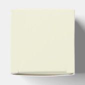 Beige Classic Favor Box Geschenkschachtel (Oben)
