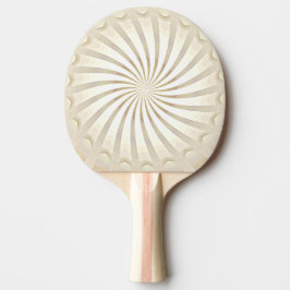 Beige Creme Wirbel Tischtennisschläger Tischtennis Schläger