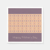 Beige Dainty Gemustert Serviette (Vorderseite)