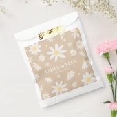 Beige Daisy Blume für Flaggen Geschenktütchen (Versiegelt)