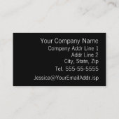 Beige Diamonds Pattern Moderne Berufliche Visitenkarte (Rückseite)