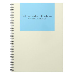 Beige Einfache Schlichte Minimalistische Farbe Notizblock