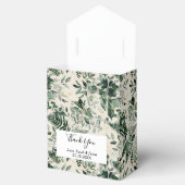 Beige Elfenbeinblütenhochzeit Geschenkschachtel (Geöffnet)