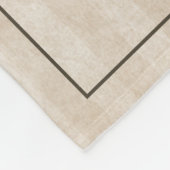 Beige Erntedank Pumpkins und Squash Fleecedecke (Ecke)