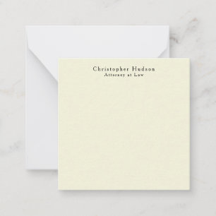 Beige Farbe einfach schlicht minimalistisches Mitteilungskarte