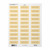 Beige-Farbige professionelle einzigartige Handschr (Vorne)