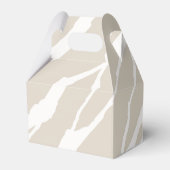 Beige Favor Box Beste Mutter Geschenkschachtel (Rückseite)