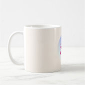 Beige Firmenlogo modern Kaffeetasse (Links)