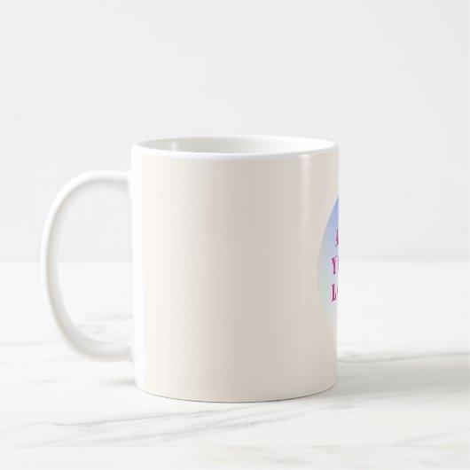 Beige Firmenlogo modern Kaffeetasse (Links)