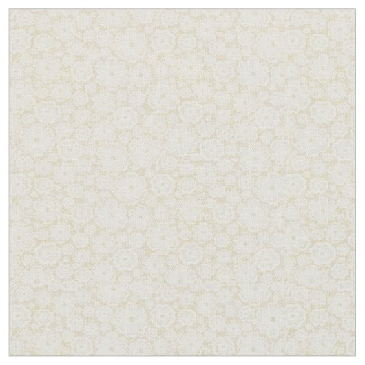 Beige Floral Stoff (Nahaufnahme)