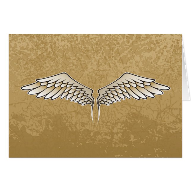 Beige Flügel (Vorderseite (Horizontal))