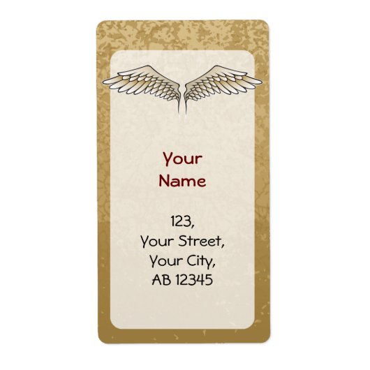 Beige Flügel (Vorne)